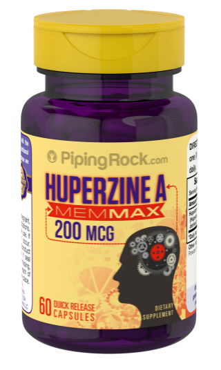 Huperzine A MEMMAX, 200 mcg, 60 Quick Release Capsules