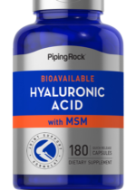 Hyaluronic Acid with MSM, 180 Quick Release Capsules