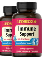 Immune Support with Beta Glucan, 120 Capsules, 2 Bottles