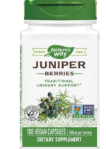 Juniper Berries, 850 mg (per serving), 100 Vegetarian Capsules
