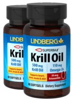 Krill Oil, 500 mg, 60 Softgels, 2 Bottles