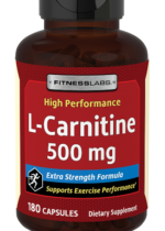 L-Carnitine, 500 mg, 180 Capsules