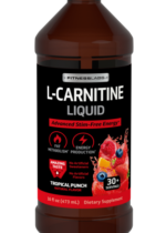 L-Carnitine Liquid (Natural Tropical Punch), 1000 mg, 16 fl oz (473 mL) Bottle