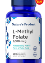L-Methylfolate, 1000 mcg, 200 Quick Release Capsules