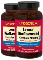 Lemon Bioflavonoid Complex, 700 mg, 250 Quick Release Capsules, 2 Bottles