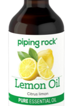 Lemon Pure Essential Oil (GC/MS Tested), 2 fl oz (59 mL) Bottle