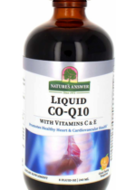 Liquid Co-Q10 with Vitamin C & E (Natural Tangerine), 50 mg (per serving), 8 fl oz (240 mL) Bottle
