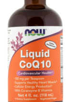 Liquid CoQ10 (Orange Flavor), 100 mg (per serving), 4 fl oz (118 mL) Bottle