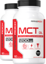 MCT Oil, 1200 mg, 150 Quick Release Softgels, 2 Bottles