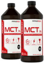 MCT Oil (Medium Chain Triglycerides), 16 fl oz (473 mL) Bottles, 2 Bottles