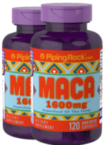 Maca, 1600 mg, 120 Quick Release Capsules, 2 Bottles