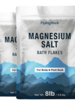 Magnesium Chloride Flakes, 8 lb (3.6 kg) Bag, 2 Bags