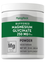 Magnesium Glycinate Powder, 250 mg (per serving), 10 oz (283 g) Bottle