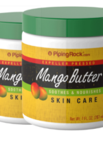 Mango Butter, 7 fl oz (207 mL) Jar, 2 Jars