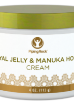 Manuka Honey Cream with Royal Jelly, 4 oz (113 g) Jar, 3 Jars
