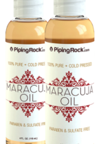 Maracuja Oil 100% Pure Cold Pressed, 4 fl oz (118 mL) Bottles, 2 Bottles