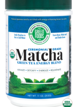 Matcha Green Tea Energy Blend Powder, 11 oz (312 g) Bottle