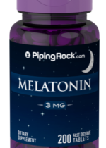 Melatonin Fast Dissolve Tablets, 3 mg, 200 Fast Dissolve Tablets