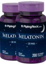 Melatonin Fast Dissolve Tablets, 3 mg, 200 Fast Dissolve Tablets, 2 Bottles