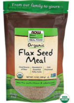 Milled Flax Seed (Organic), 12 oz (340 g) Bag