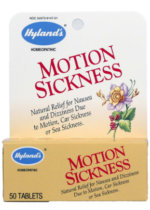 Motion Sickness Homeopathic Formula for Dizziness & Nausea Due to Motion, 50 Tablets