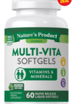 Multi-Vita, Vitamins & Minerals, 60 Rapid Release Liquid Softgels