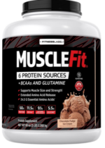 MuscleFit Protein Powder (Chocolate Fudge Ice Cream), 5 lb (2.268 kg)