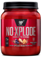 N.O. Xplode Pre-Workout Powder (Fruit Punch), 2.45 lbs