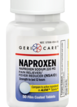 Naproxen Sodium 220 mg, Compare to Aleve , 50 Coated Tablets