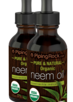 Neem Oil (Organic), 1 fl oz (30 mL) Dropper Bottle, 2 Dropper Bottles