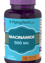 Niacinamide B-3, 500 mg, 200 Quick Release Capsules