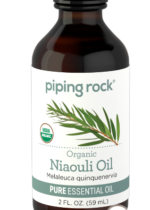 Niaouli Pure Essential Oil (Organic) (GC/MS Tested), 2 fl oz (59 mL) Bottle