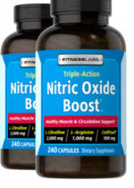 Nitric Oxide Boost, 240 Capsules, 2 Bottles