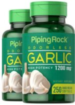 Odorless Garlic, 1200 mg, 250 Quick Release Softgels, 2 Bottles
