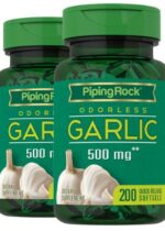 Odorless Garlic, 500 mg, 200 Quick Release Softgels, 2 Bottles