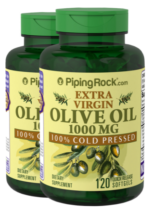 Olive Oil, 1000 mg, 120 Quick Release Softgels, 2 Bottles