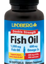 Omega-3 Fish Oil Double Strength, 1200 mg, 90 Softgels
