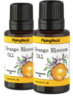 Orange Blossom Fragrance Oil, 1/2 fl oz (15 mL) Dropper Bottle, 2 Dropper Bottles