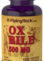 Ox Bile, 500 mg, 100 Quick Release Capsules