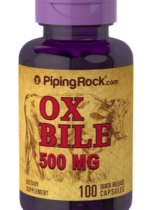 Ox Bile, 500 mg, 100 Quick Release Capsules