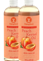 Peach Kernel Oil, 16 fl oz (473 mL) Bottles, 2 Bottles