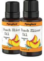 Peach Slices Fragrance Oil, 1/2 fl oz (15 mL) Dropper Bottle, 2 Dropper Bottles
