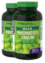 Phosphatidyl Choline, 420 mg, 180 Quick Release Softgels, 2 Bottles