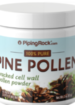 Pine Pollen Powder Wild Harvested Cell Wall Cracked, 2 oz (57 g) Bottle
