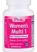 Pink Women's Multi 1 Iron Free, 30 Capsules