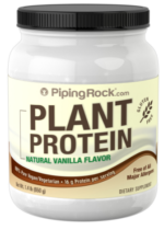 Plant Protein (Pea) Natural Vanilla Flavor, 23 oz (650 g)