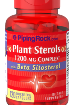 Plant Sterols Complex Beta Sitosterol 1200 mg (per serving), 120 Quick Release Capsules