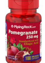 Pomegranate Extract (Standardized), 250 mg, 100 Quick Release Capsules