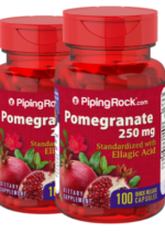 Pomegranate Extract (Standardized), 250 mg, 100 Quick Release Capsules, 2 Bottles