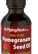 Pomegranate Seed Oil 100% Pure Cold Pressed, 2 fl oz (59 mL) Dropper Bottle